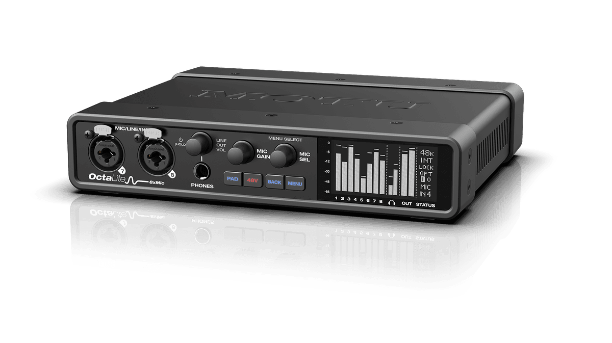 MOTU OctaLite Lydkort & 8 kanals preamp