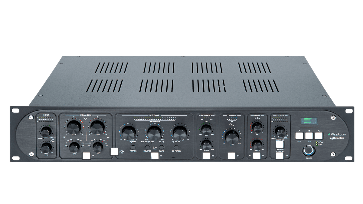 Wes Audio ngOmniBox Analog and Mix&Master Processor with Digital Recall