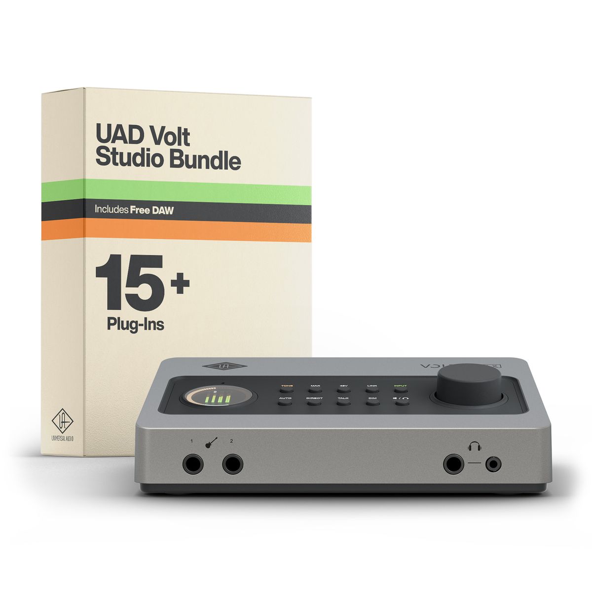 Universal Audio Volt 2 Max 10x4 USB Interface, 2 Mic Pre