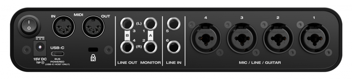 MOTU M6-6-in / 4-out USB audio interface