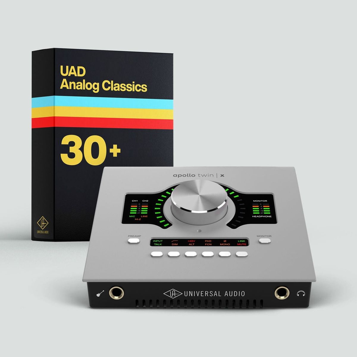 Universal Audio Apollo Twin X Quad Gen2 +UAD Analog Classics