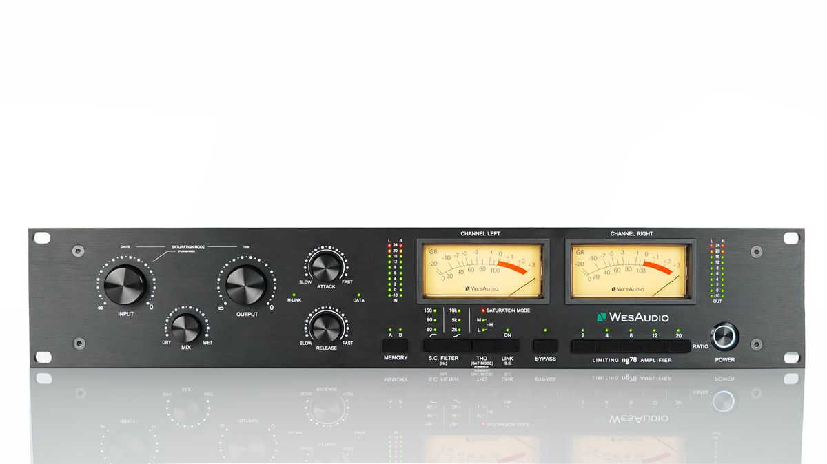 Wes Audio ng78 Next Generation Analog Stereo FET Compressor W/Digital Recall