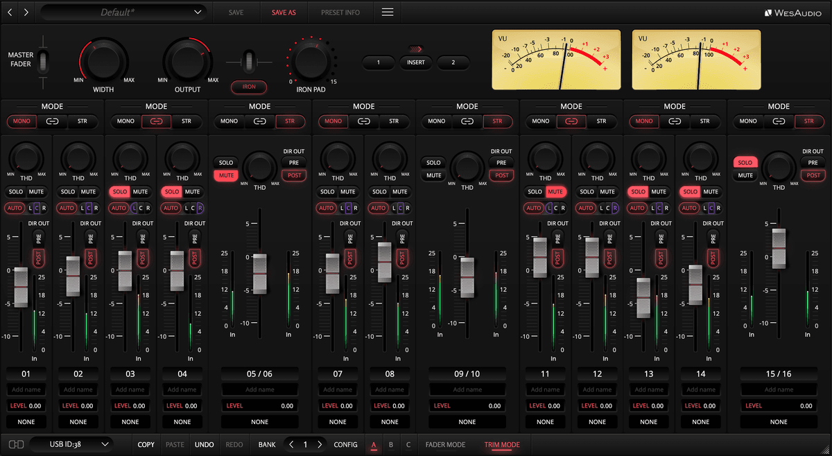 Wes Audio ngSumBox Next Generation Analog Summing w/Digital Recall